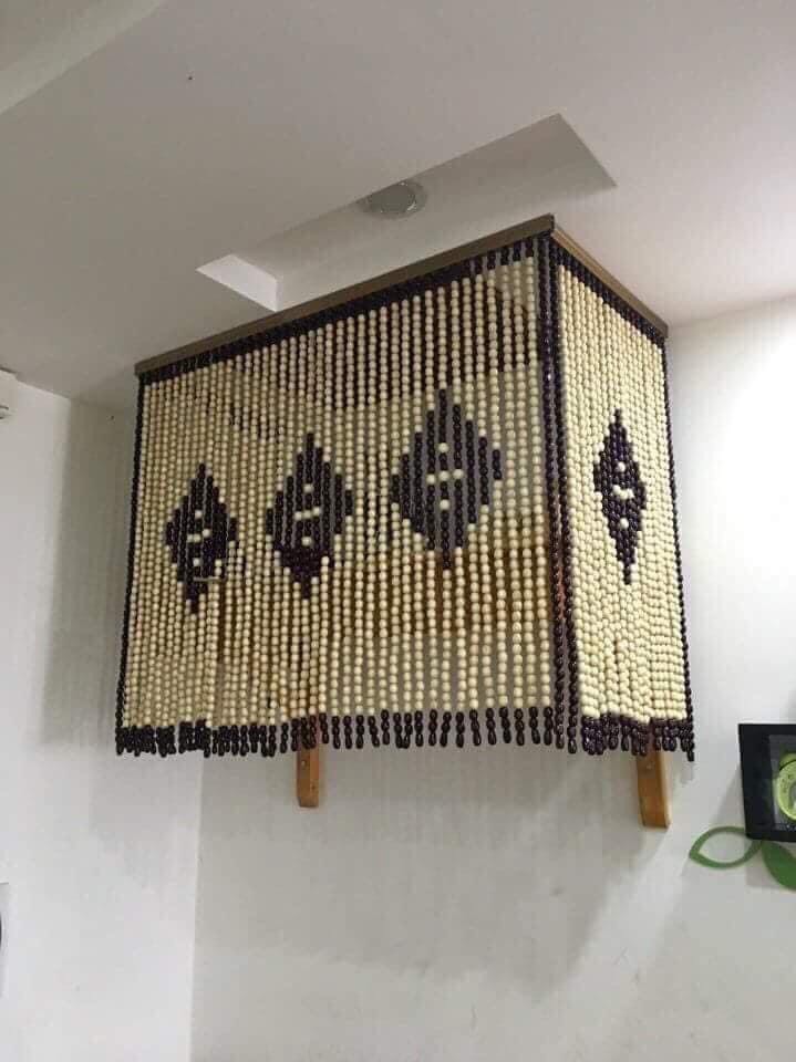 Rèm Tổ Ong Ghi Sáng Khung Trắng