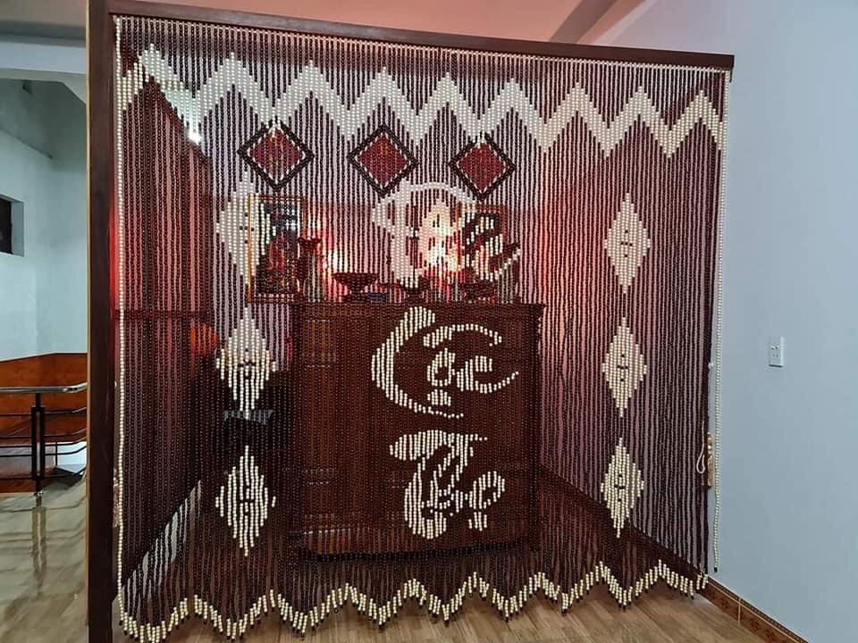 Rèm Hạt Gỗ Bồ Đề