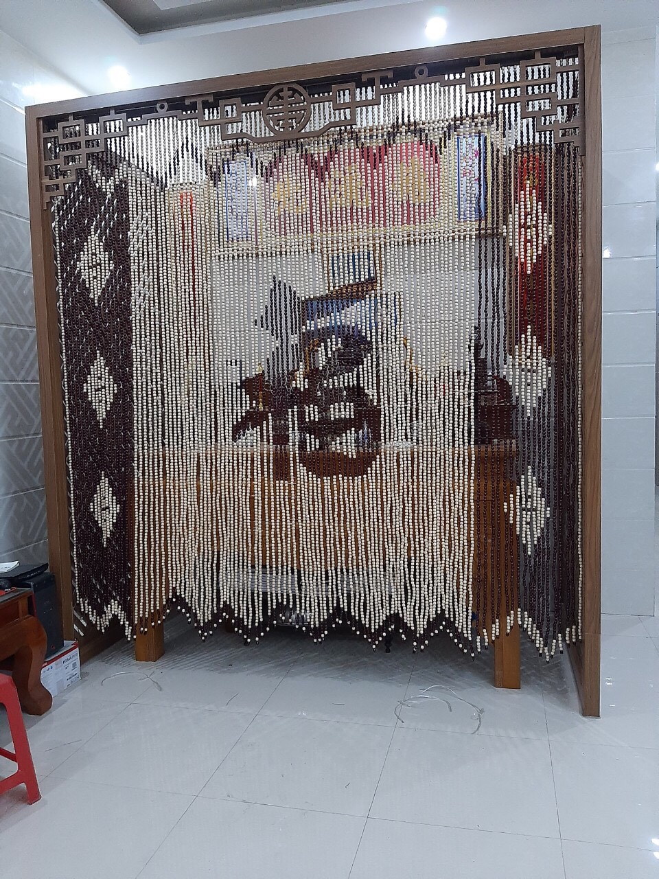 Rèm Hạt Gỗ Bồ Đề