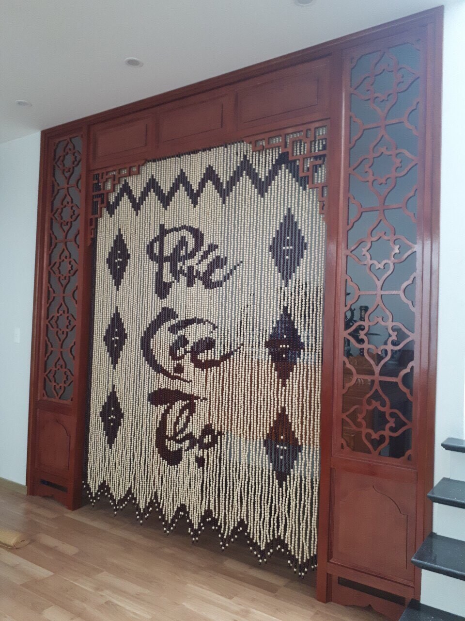 Rèm Hạt Gỗ Bồ Đề