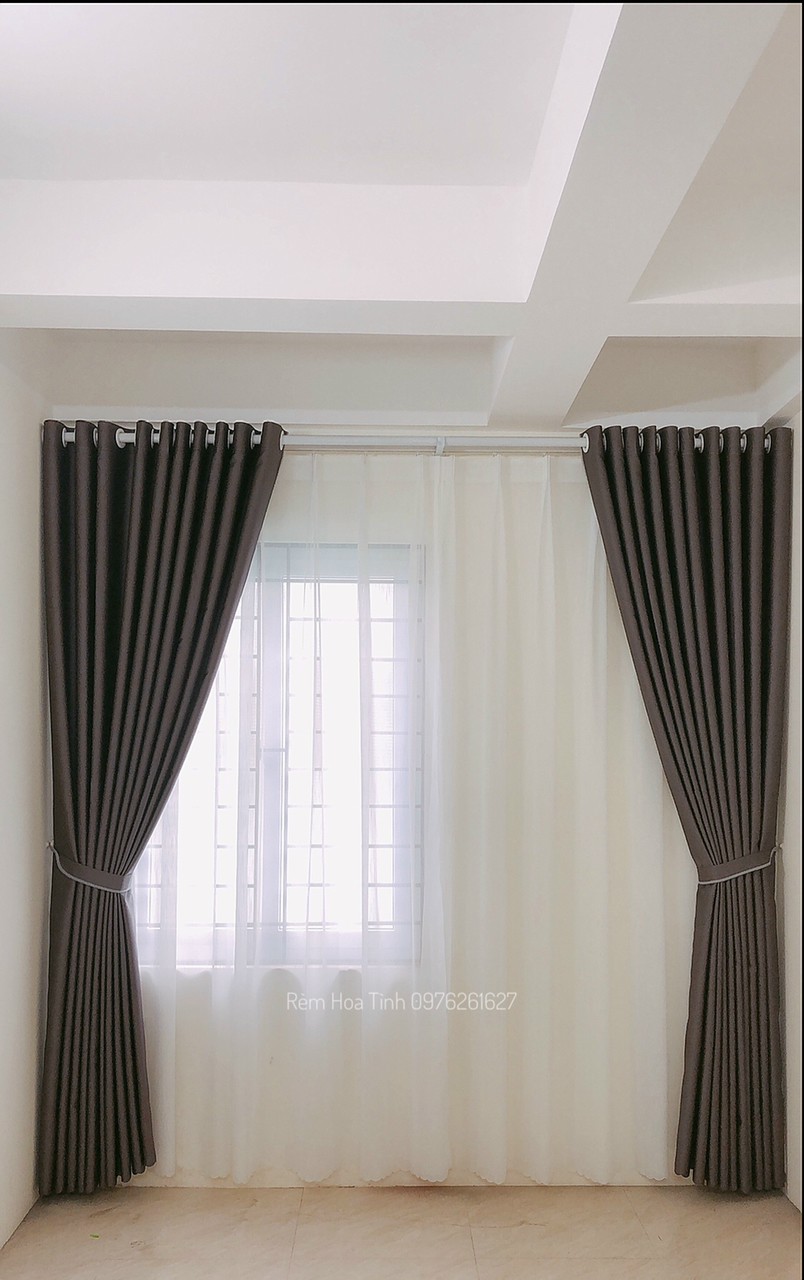 Rèm Vải Và Voan